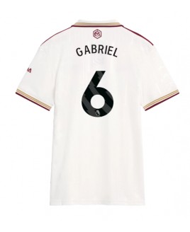 Günstige Arsenal Gabriel Magalhaes #6 3rd trikot Damen 2025-26 Kurzarm